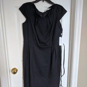 Calvin Klein Sz12 Navy Pencil Dress with Tags
